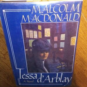 Tessa D'Arblay Malcolm MacDonald 1983 Hardcover First US Edition First Printing